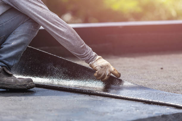 Professional Interior Drainage System technician working in Shamrock, TX